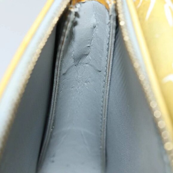 LOUIS VUITTON Monogram Vernis Motto Accessory Pouch Gris M91030 LV Auth 86327 - Picture 14 of 15